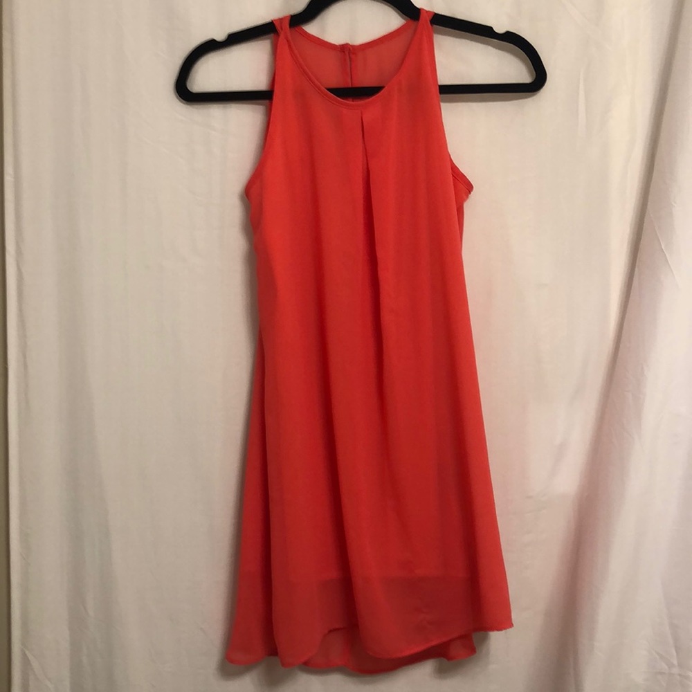 Bright Coral Dress